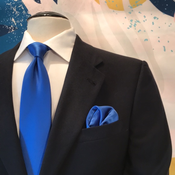 Hart Schaffner Marx Blue Blazer - Picture 7 of 16